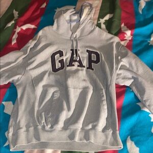 GAP Light Gray Hoodie with Logo